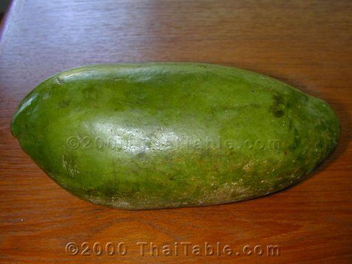 green papaya