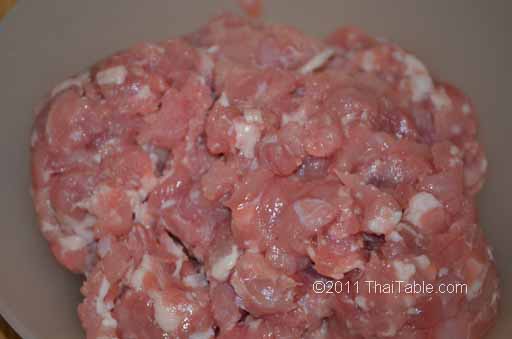 ground pork
